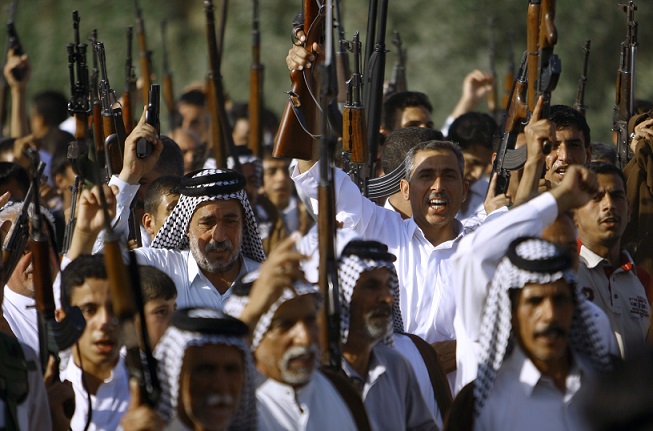 IRAQ-UNREST-VOLUNTEERS