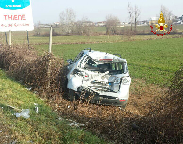 incidente caldogno 1 tviweb