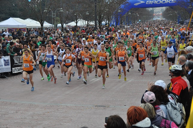 partenza StrAVicenza 2012