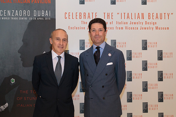 Giorgio Starace - Italian Ambassador for UAE_ Matteo Marzotto - Presiden...