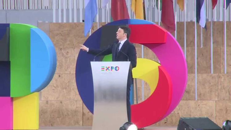renzi apre expo