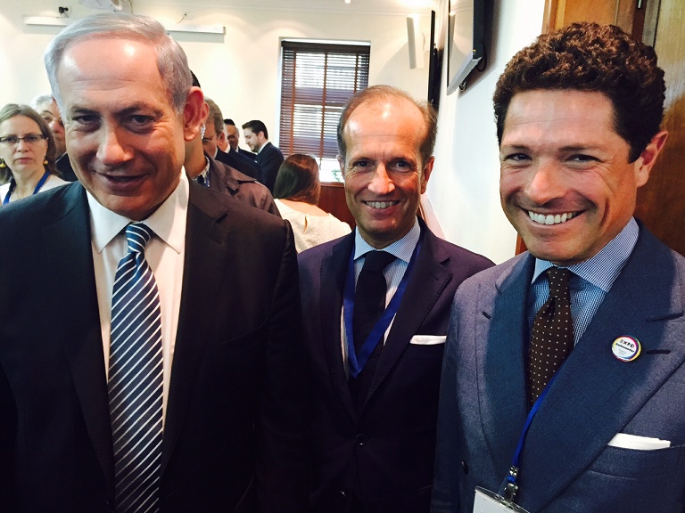 Benjamin Netanyahu_Corrado Facco_Matteo Marzotto