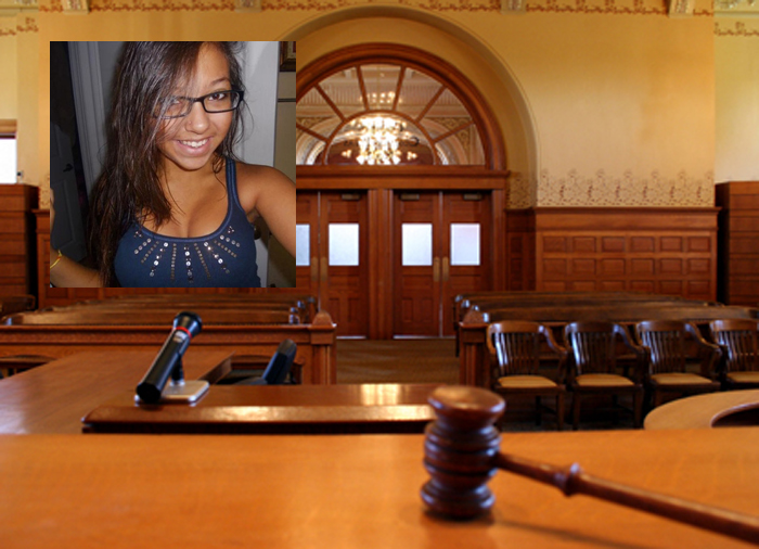 aula-tribunale ragazza