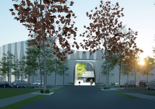 rendering 6 L’INGRESSO conduce nella hall a doppia altezza sulla quale affaccia l’Ala Nord