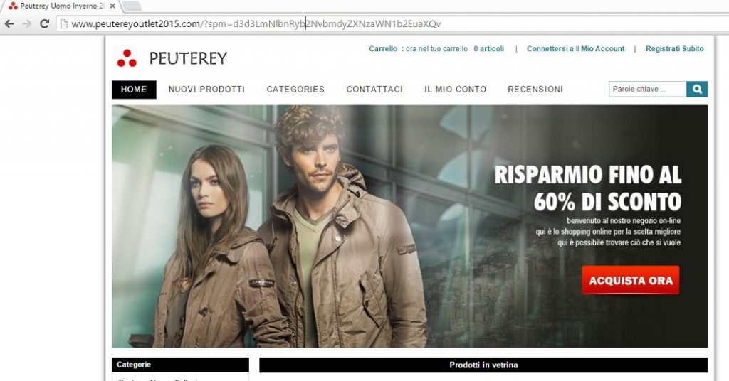 Peuterey regione veneto