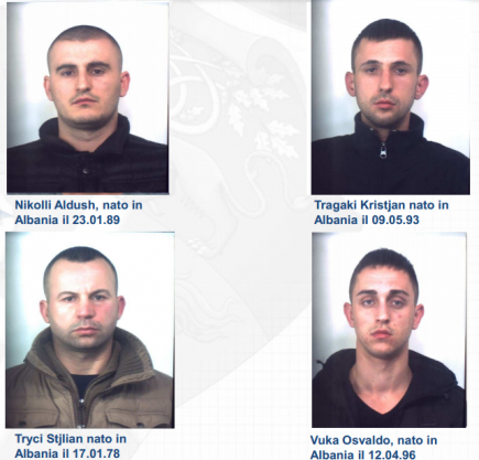 Sgominata banda di ladri albanesi che agiva nel Vicentino e nel Padovano