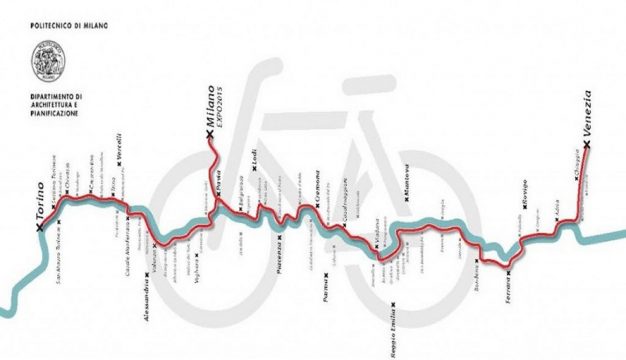VENETO- Venezia-Torino: una pista ciclabile lunga 700 km!