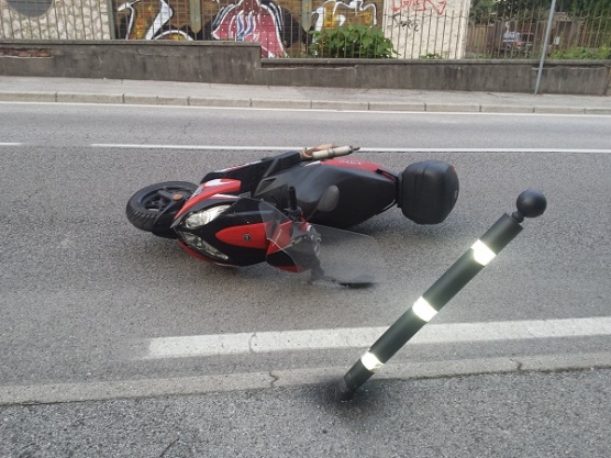 SCHIO – In moto contro un palo, ferito un 39enne