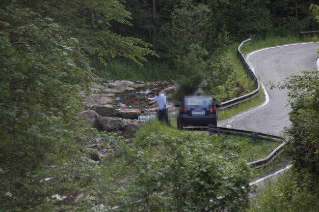 SCHIO- Una lattina nel fiume gli costa 500 euro