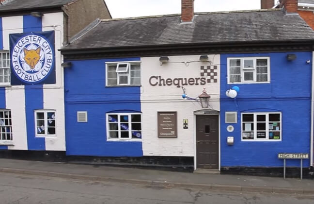 leicester pub chequers