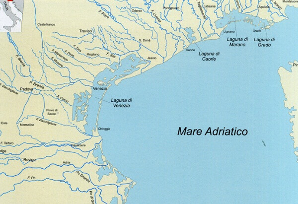 spiagge veneto