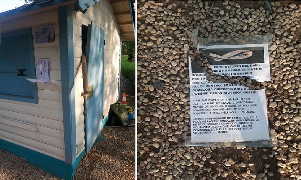 chiosco parco querini