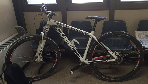 bici rubata cube analog