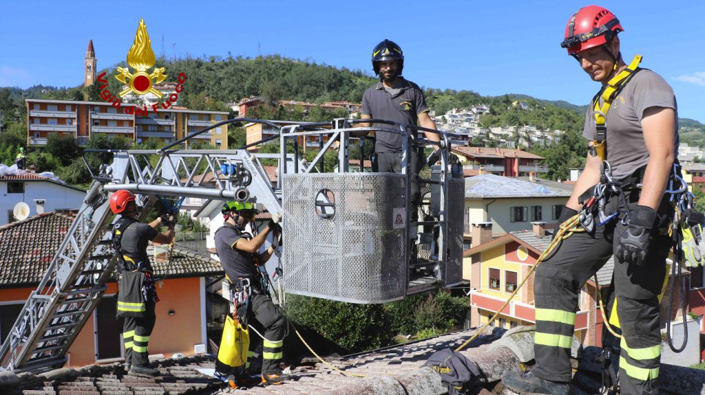 Maltempo nel Vicentino, vigili del fuoco al lavoro: più di 330 gli interventi eseguiti