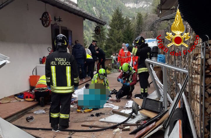 VENETO – Esplode abitazione: due donne ferite