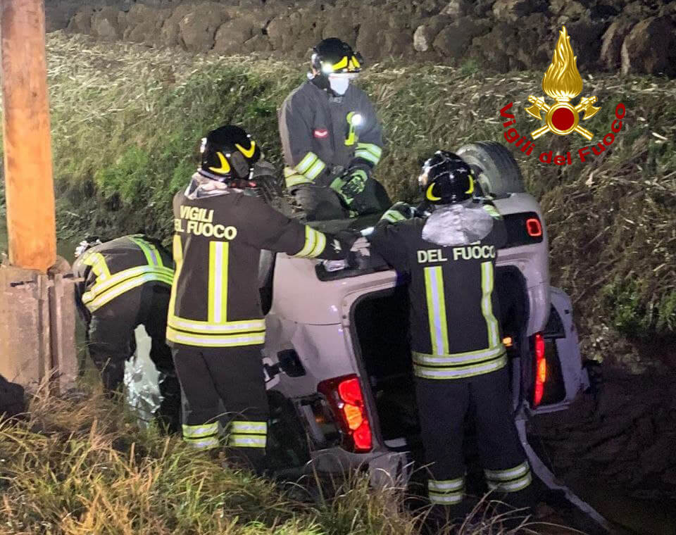 VENETO – Finisce in un fosso: uomo rischia di annegare