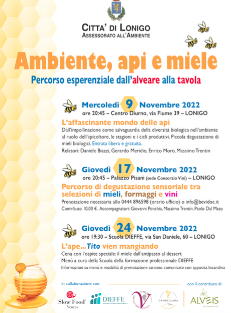 A Lonigo un percorso esperienziale sulle api in tre serate