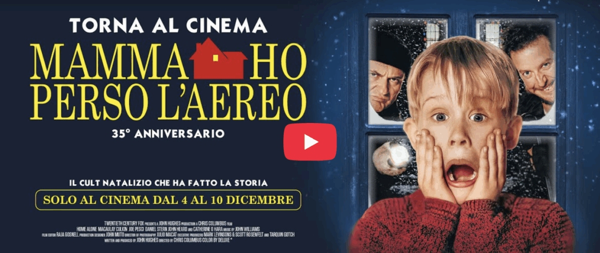 A 35 anni dall’uscita torna nelle sale "Mamma ho perso l'aereo" | TViWeb