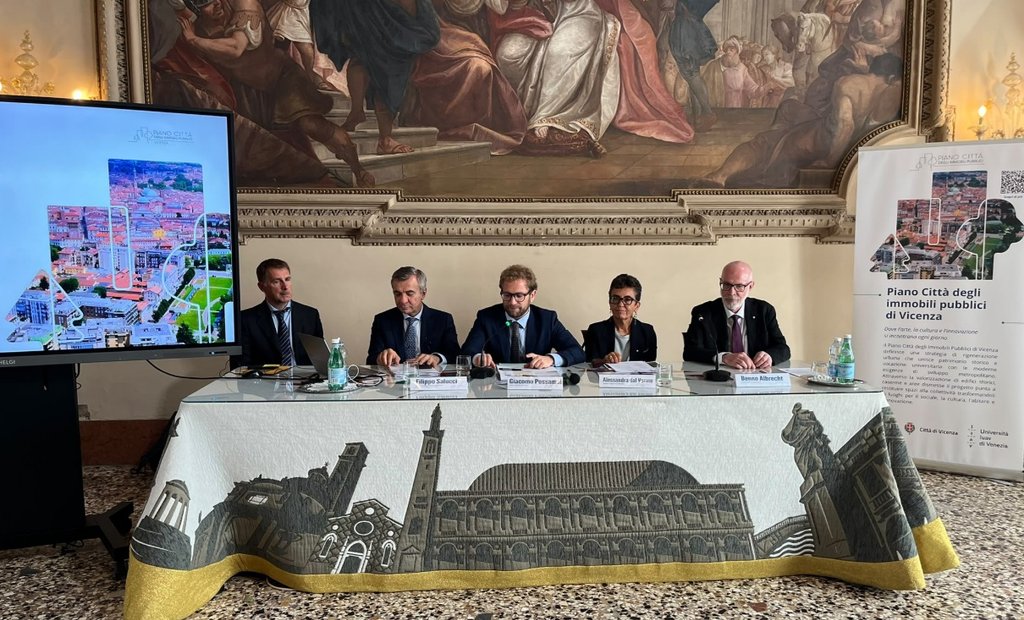 Vicenza, firmato il Piano Città: nove immobili pubblici da rigenerare tra università, servizi, abitare e nuove funzioni (VIDEO)